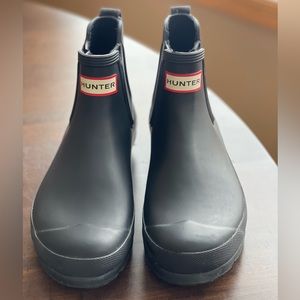 Hunter boots: shorties, black
